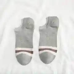 Серый носки короткие