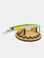 Лайм воблер Sugar Minnow 95-6.3g
