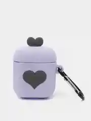Фиолетовый чехол для беспроводных наушников AirPods