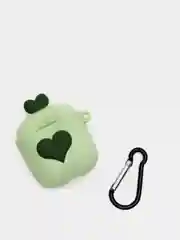 Кораллово-розовый чехол для беспроводных наушников AirPods