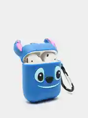 Серый меланж чехол для беспроводных наушников AirPods
