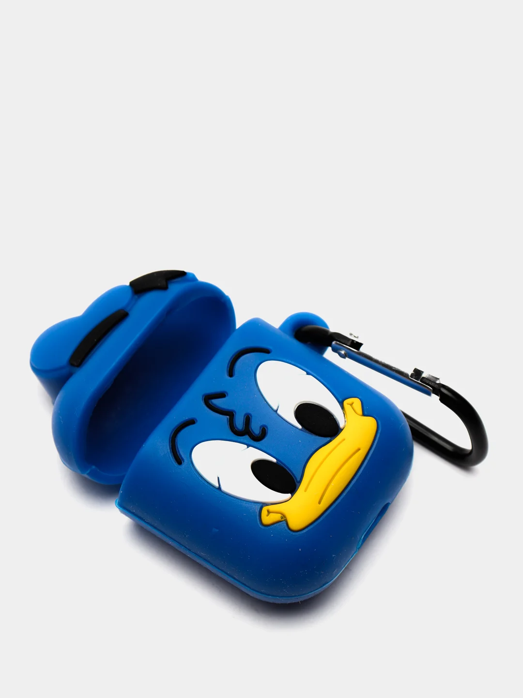Серый меланж чехол для беспроводных наушников AirPods