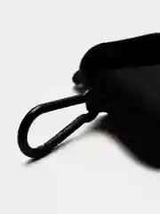 Серый меланж чехол для беспроводных наушников AirPods