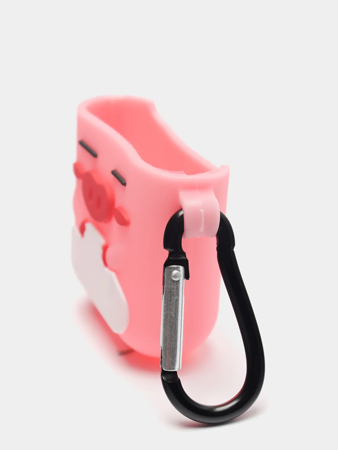 Серый меланж чехол для беспроводных наушников AirPods