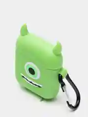 Серый меланж чехол для беспроводных наушников AirPods