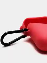 Серый меланж чехол для беспроводных наушников AirPods