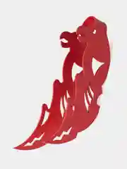 Красный щипцы для кальяна FIRE BOWLE "Сокол"