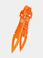 Желтый щипцы для кальяна FIRE BOWLE "Каратель"