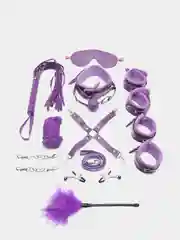 БДСМ набор, набор для влюбленных, BDSM premium ( 10 предметов )