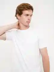 Футболка мужская белая 100% хлопок