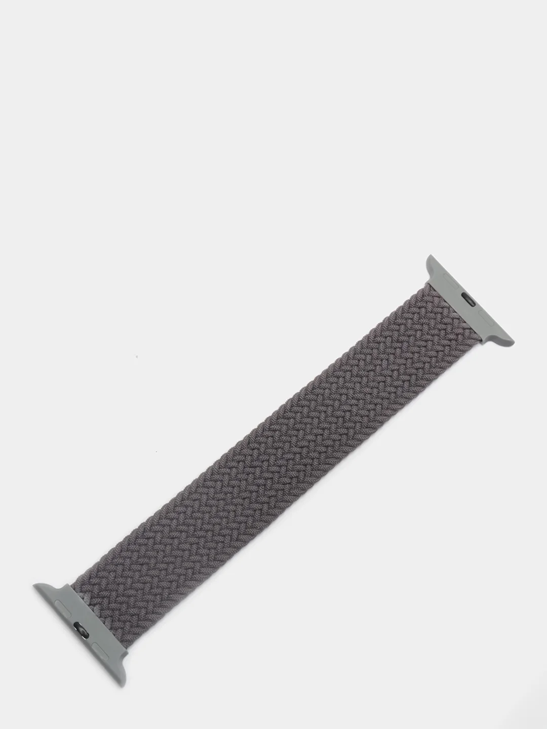 Серый плетеный нейлоновый ремешок Apple Watch 38, 40, 41, 42, 44, 45, 49 мм