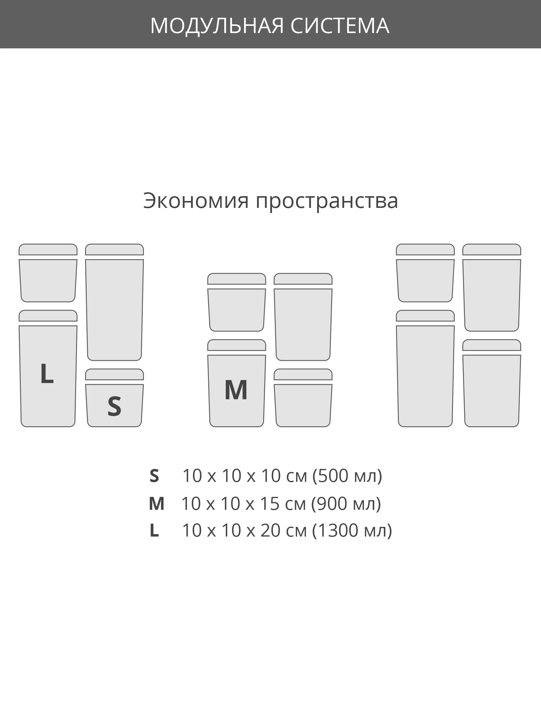 Domfort Банка для сыпучих продуктов с герметичной крышкой Blanco