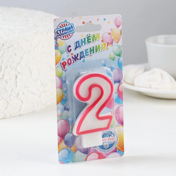 Свеча для торта