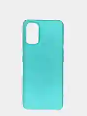 Бирюзовый чехол Realme 7 Pro Реалми 7 Про силиконовый цветной матовый