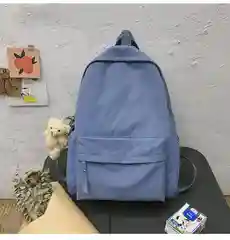 Голубой рюкзак унисекс