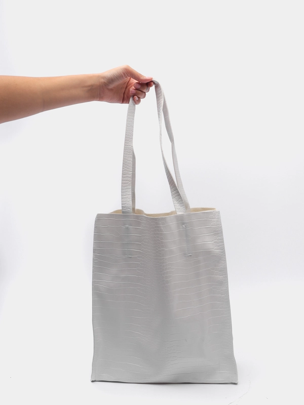 Сумка женская из экокожи с длинными ручками Shopper, сумка шоппер городская, повседневная