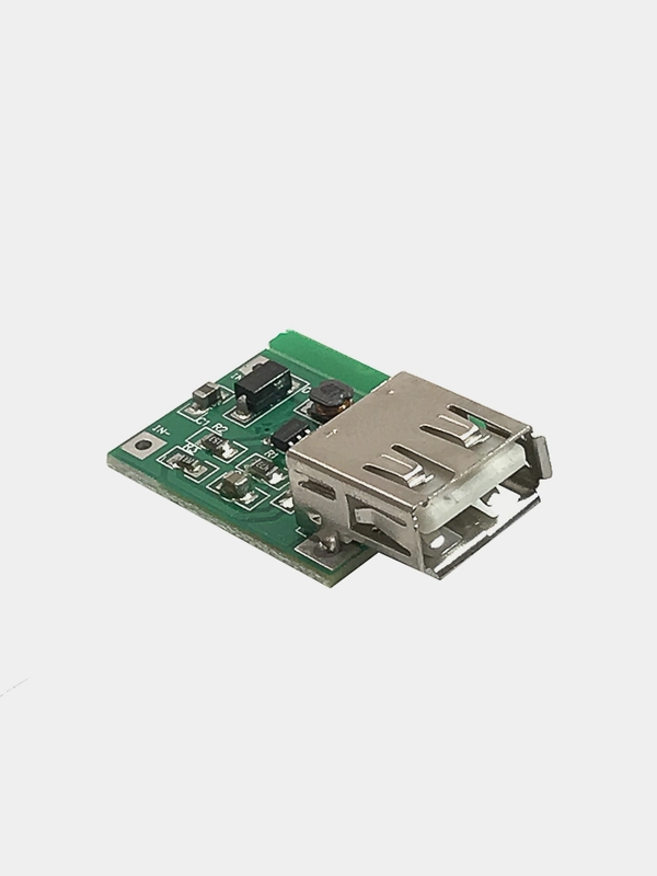 2 штуки Повышающий DC-DC модуль (вход 0.9-5V выход 5V USB разъём до 0.5А)