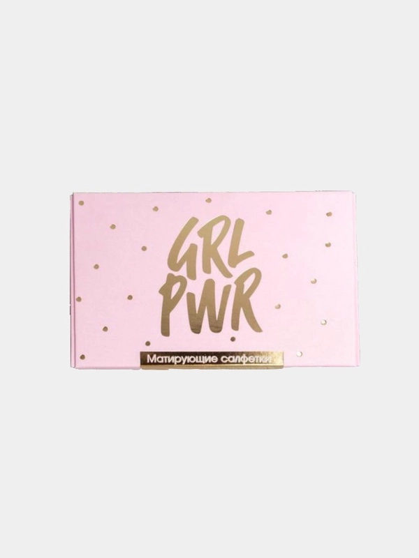 Матирующие салфетки для лица GRL PWR, 50 шт