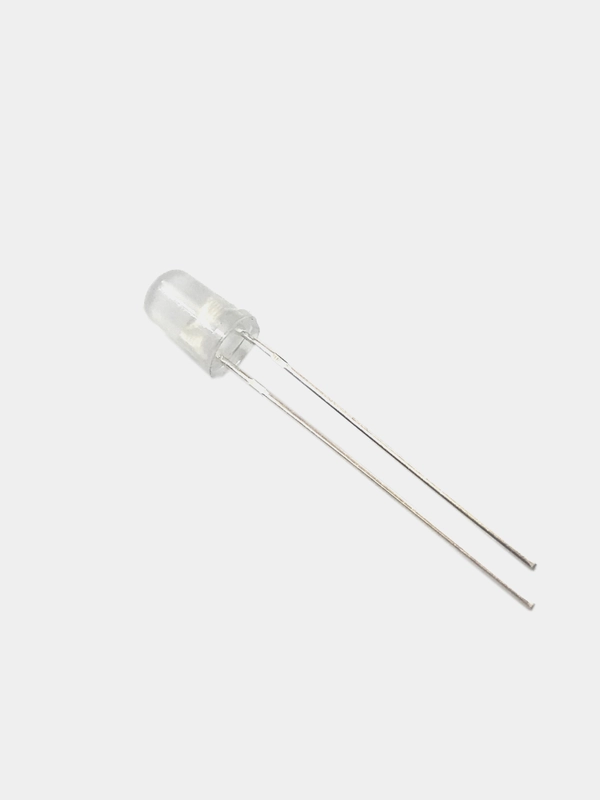 Светодиод 5мм зеленый 8000mcd 3.2v120d матовый 10 штук