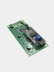 Дисплей LCD-1602 + I2C синяя подсветка