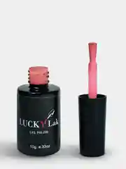 Гель лак для ногтей LuckyLak Edition №052, 10g розовый нюдовый френч светлый, для маникюра