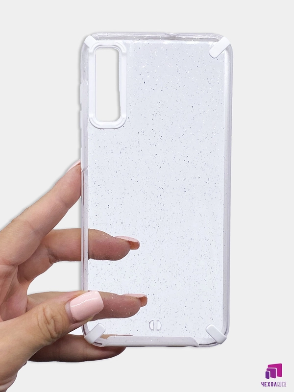 Чехол для Samsung Galaxy A50  с  блестками