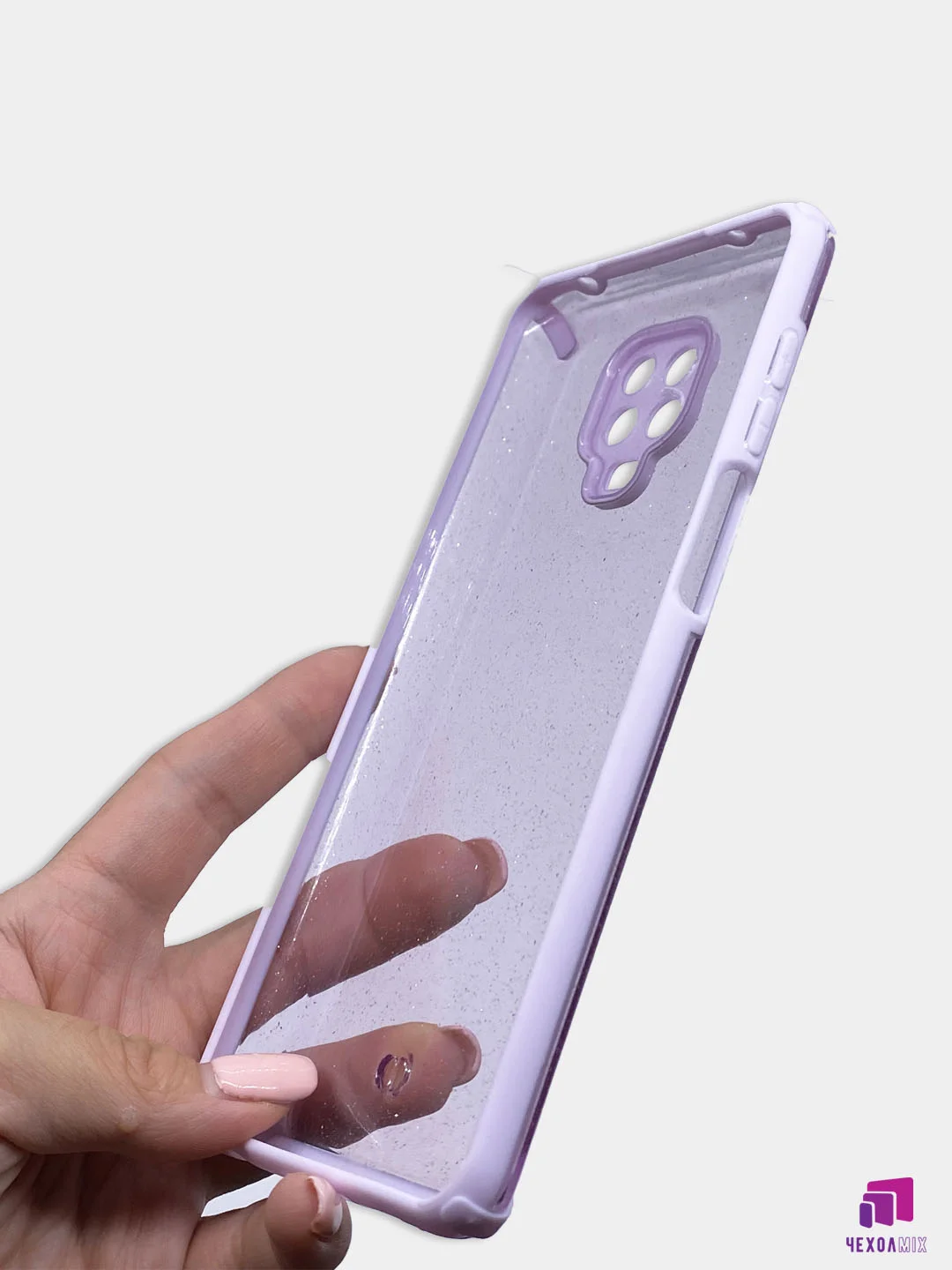 Чехол для Xiaomi Redmi  9S  с  блестками
