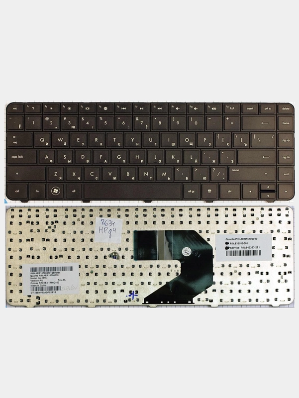 Клавиатура для ноутбука HP Pavilion G4-1000 G6-1000 CQ57 CQ58 630 635 черная