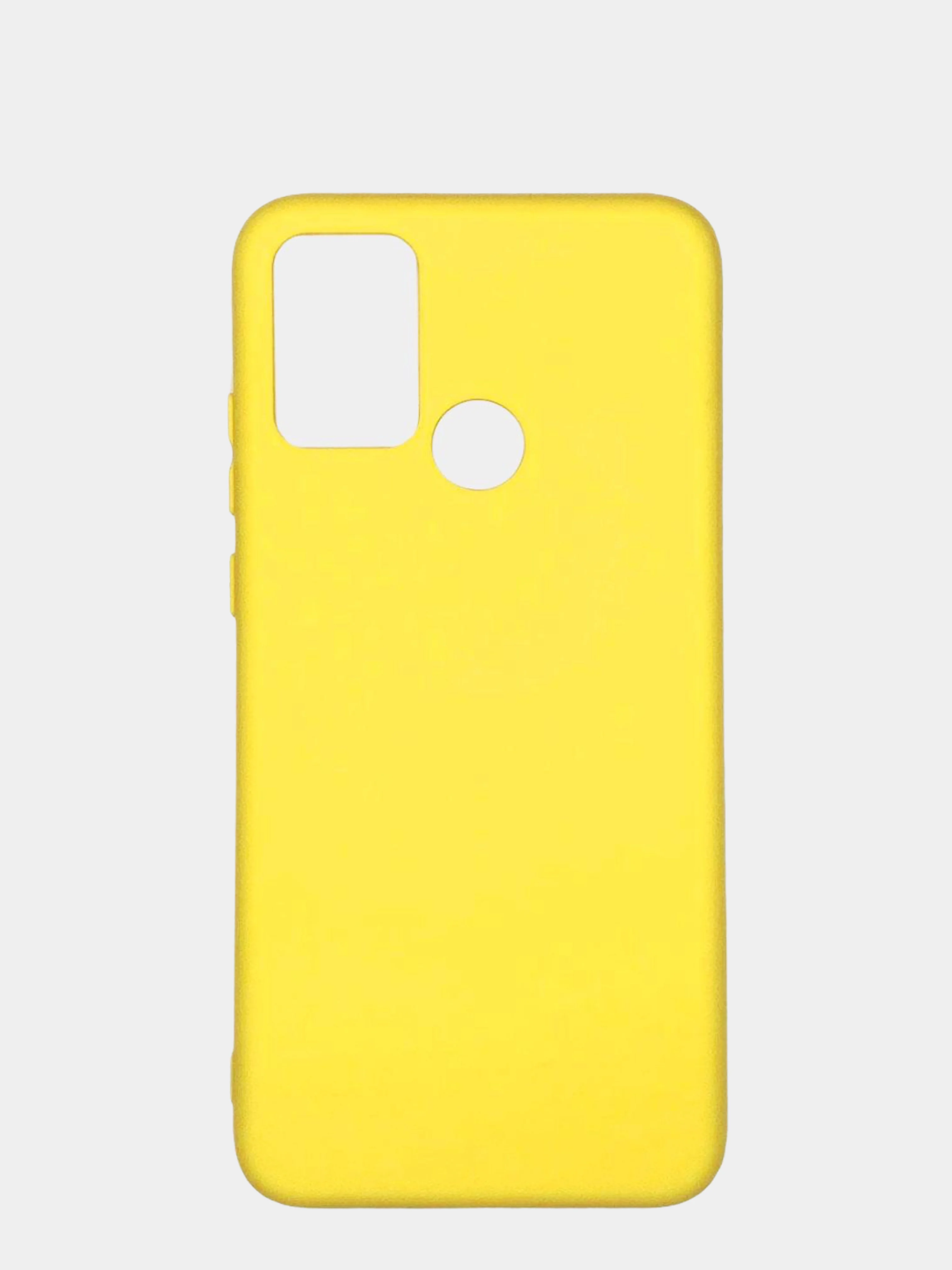 Желтый чехол Huawei на Honor 9A, Хуавей Хонор 9А силиконовый Silicone Cover