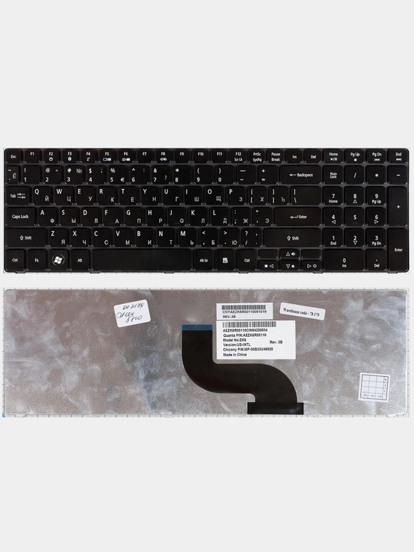 Клавиатура для ноутбука Acer Aspire 5810T