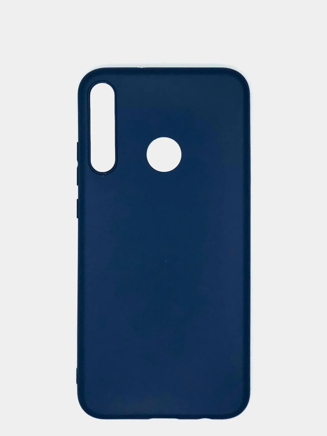 Темно-синий чехол Huawei Honor 9C, P40 Lite E, Хонор 9С, П40 Лайт Е силиконовый, цветной, матовый