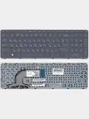 Клавиатура для ноутбука HP Pavilion 15-e черная с рамкой