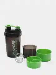 Шейкер спортивный бутылка трансформер с венчиком Spider Bottle 500 мл
