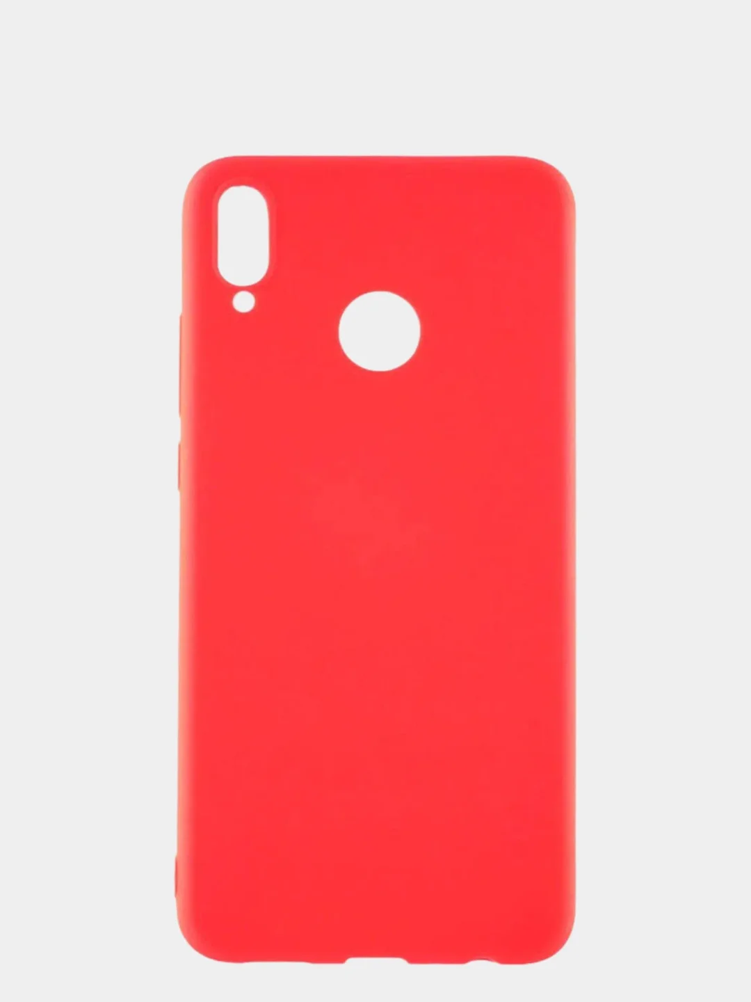 Красный чехол Honor 8A / 8A Prime / Huawei Y6 2019 / Y6 Prime 2019 / Y6s силиконовый
