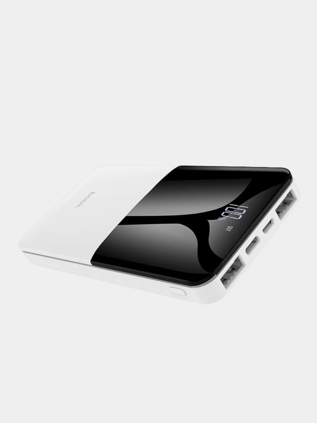 Белый внешний аккумулятор, Power Bank Hoco J42 Led display 10000 mAh