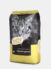 Корм для кошек TASTY (Тасти) "Курица", 0,35 кг