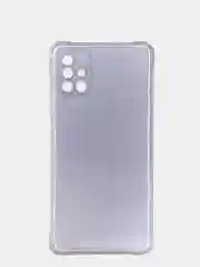 Чехол Samsung Galaxy A51 прозрачный силиконовый противоударный с защитой камеры