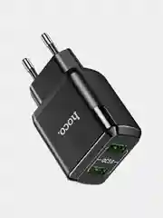 Сетевое зарядное устройство Hoco N6 +  Micro USB