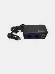 Разветвитель прикуривателя на 2 гнезда с usb 2 разъемом ParkCity SM-222
