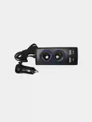 Разветвитель прикуривателя на 2 гнезда с usb 2 разъемом ParkCity SM-222