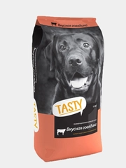 Сухой корм TASTY (Тасти) "Эдалт", для собак, говядина, 2,2 кг