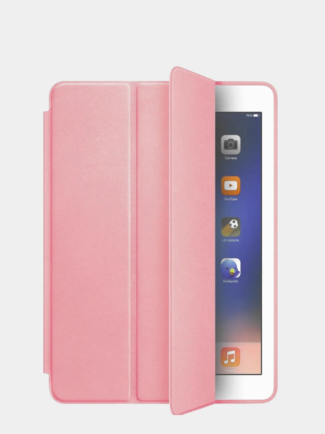 Розовый чехол книжка для планшета Apple iPad 10.9" 2020 / Air 4