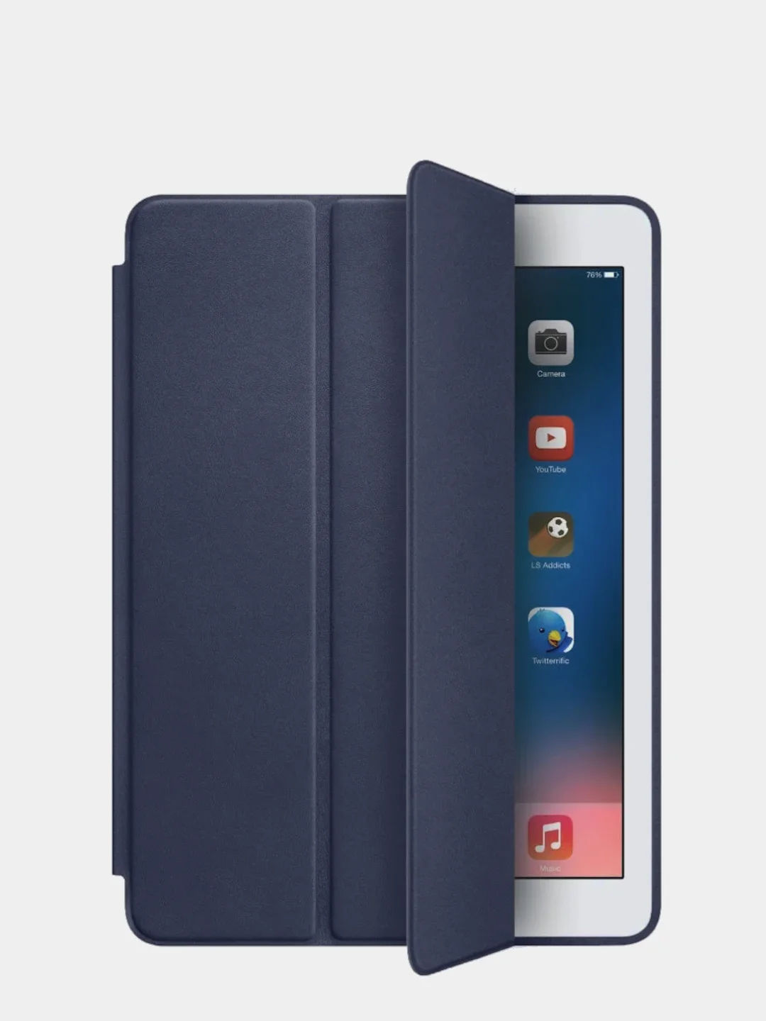 Темно-синий чехол книжка для планшета Apple iPad 10.9" 2020 / Air 4