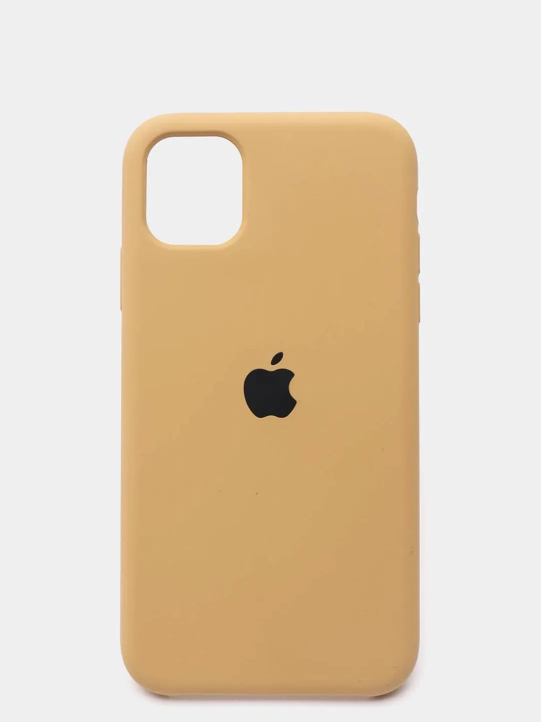 Оливковый чехол для iPhone 12 Pro Max, силиконовый, c логотипом