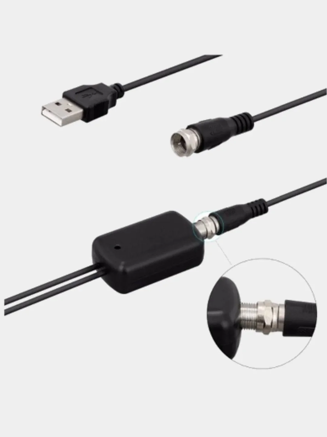Антенна для цифрового телевидения комнатная DVB-T2