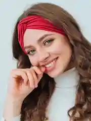 Красный повязка на голову