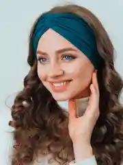 Зеленый повязка на голову