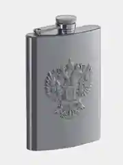 Красный подарочная сувенирная фляжка 8,5oz (250мл) на 23 февраля