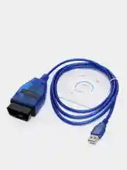 Автосканер диагностический, сканер для авто VAG COM KKL 409.1, адаптер OBD2