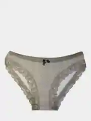 Серый трусы женские